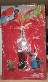 quadro in latta Coca Cola