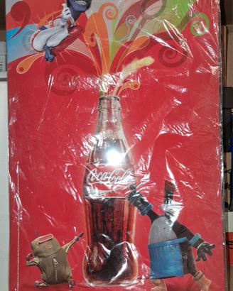 quadro in latta Coca Cola
