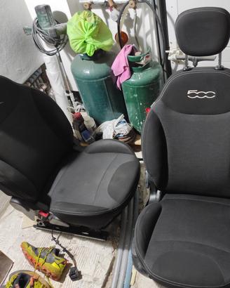 sedili  fiat 500