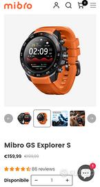  SmartWatch Mibro GS explorer S