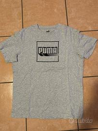 T-shirt Puma Uomo Grigio Melange - Taglia M