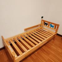 Lettino IKEA+materasso+cuscino+2set lenzuola