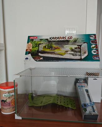 Acquario per tartarughe