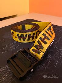 Cintura off-white gialla