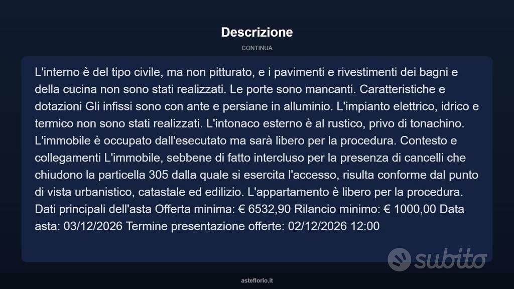 Appartamento – Torrenova, Messina - Altro
