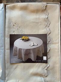 Elegante Servizio da Tavola in Puro Lino Siletti