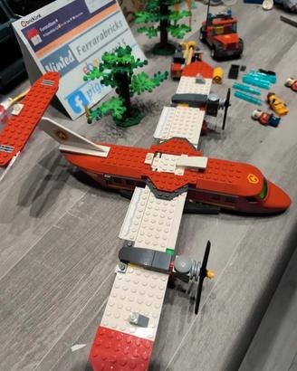 LEGO 4209 aereo antincendio boschivo vigili del fu
