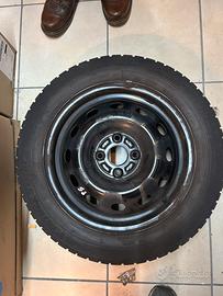4 Cerchi 15 pollici gomme 185/60/15 opel agila