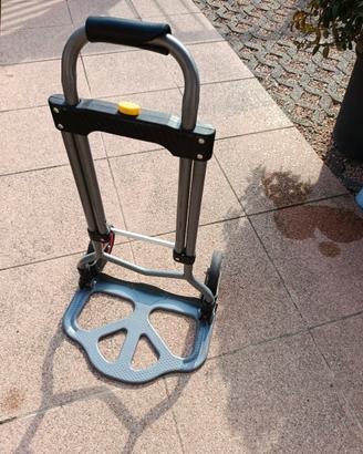 Carrello pieghevole in alluminio 80 kg