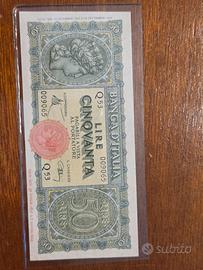 50 LIRE ITALIA TURRITA