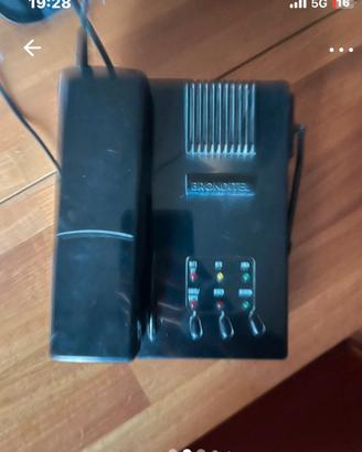 Telefono cordless Brondi vintage