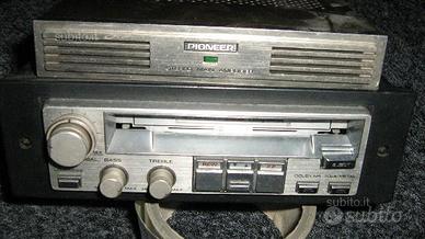 Autoradio vintage d'epoca,pioneer ,