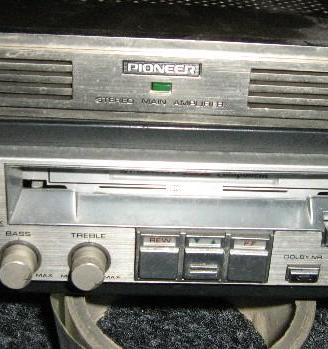 Autoradio vintage d'epoca,pioneer ,
