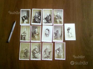 Antiche foto ritratti gruppi L M N O