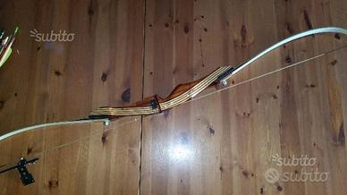 Arco winner in legno smontabile con accessori