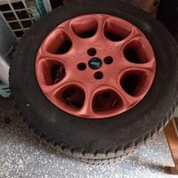 Gomme e cerchi in lega originali fiat R15