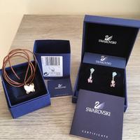 Swarovski orecchini e pendente