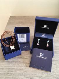 Swarovski orecchini e pendente
