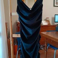 Vestito nero elegante, invernale