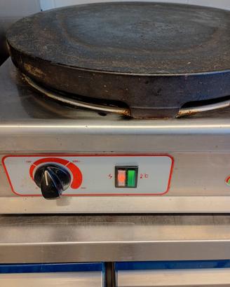 piastra per crepes professionale
