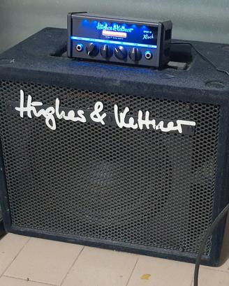Hughes&Kettner testa + cassa per chitarra
