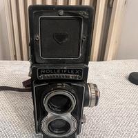 Fotocamera biottica (TLR) Rolleiflex T