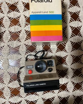 Polaroid Appareil Land 500 con Scatola Originale