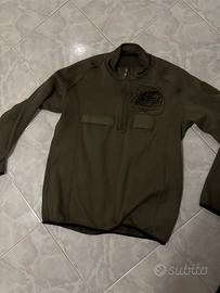 Pile, maglione verde