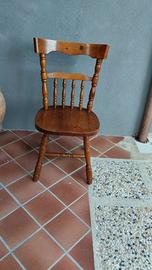 Sedie legno massello