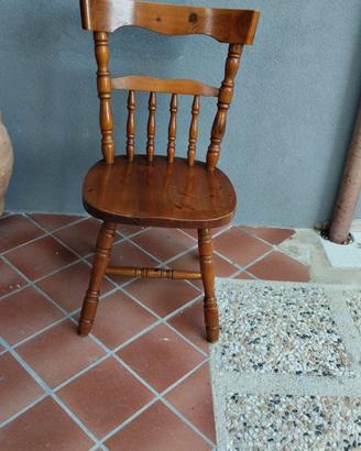 Sedie legno massello