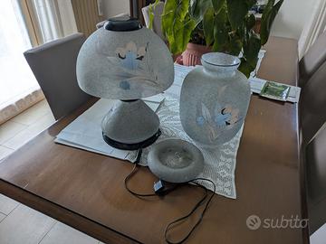 Set lampada vaso posacenere