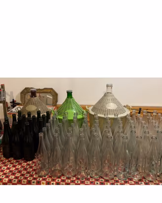 Set imbottigliamento tappo a corona e bottiglie