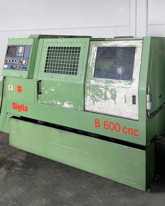Tornio CNC usato BIGLIA B 600 - Fanuc Series O-T