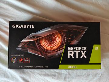 NVIDIA RTX 3060 DA 12 GB COME NUOVA