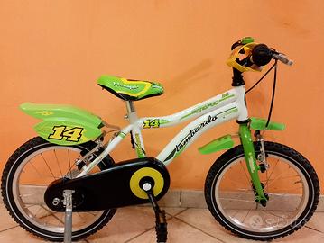 Bici bimbo 14" Lombardo PARI AL NUOVO 