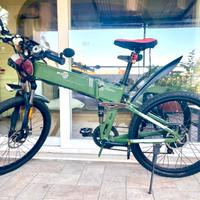Mountain Bike elettrica pieghevole