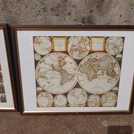 Set cartine geografiche "continenti"