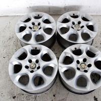 50501555 SET 4 CERCHI IN LEGA DA 16 POLLICI 5 FORI