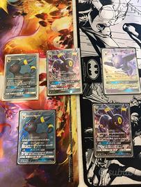 Lotto carte pokemon espeon umbreon  jap