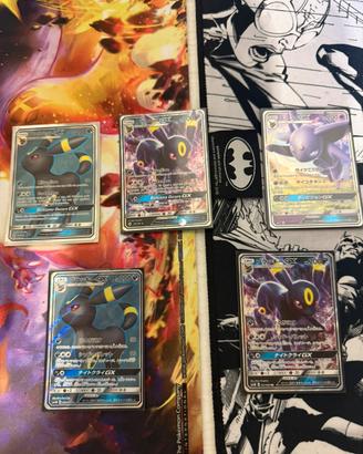 Lotto carte pokemon espeon umbreon  jap