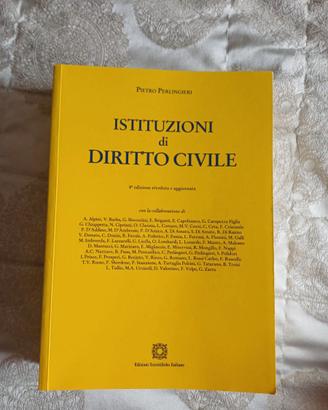 Istituzioni di diritto civile Perlingieri 8 ediz