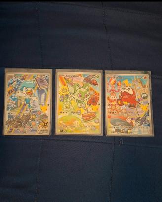 pokemon trio paldela primi compagni d'avventura