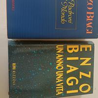 Due libri del grande giornalista Enzo Biagi 