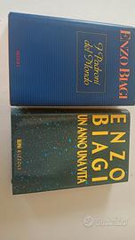 Due libri del grande giornalista Enzo Biagi 