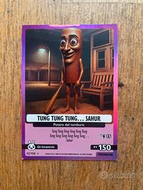 tung tung tung sahur brainrot card