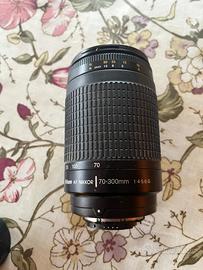 Obiettivo Nikon 70-300mm f/4-5.6G AF Zoom Nikkor