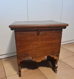 comodino contenitore originale impero '800