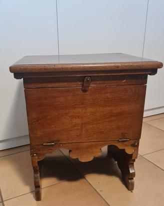 comodino contenitore originale impero '800