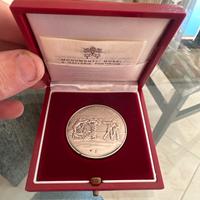 Medaglia argento commemorativa