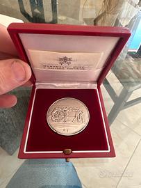 Medaglia argento commemorativa